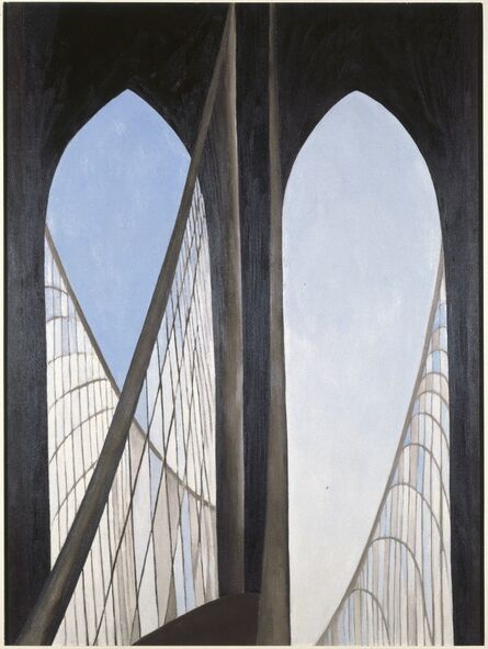 Georgia O’Keeffe, ‘Brooklyn Bridge’, 1949