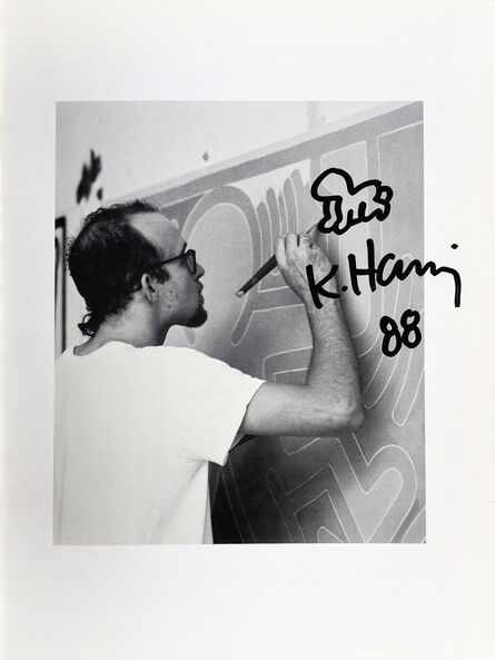 Keith Haring, ‘Untitled (Radiant Baby) from Martin Lawrence Exhibition Catalogue’, 1988