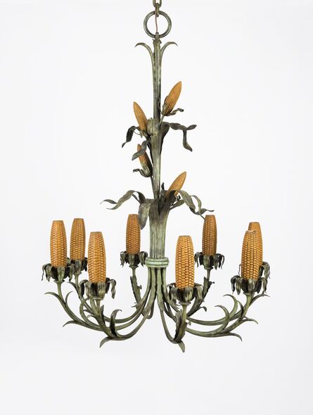 Grant Wood, ‘Corn Cob Chandelier for Iowa Corn Room’, 1925