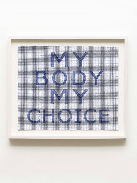 Ghada Amer, ‘WITCHES, My Body My Choice’, 2023