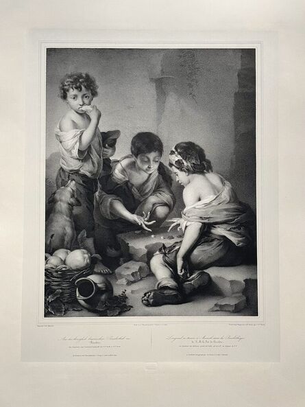 Bartolomé Esteban Murillo, ‘Garçons jouant aux dés (Boys Playing Dice)’, ca. 1840