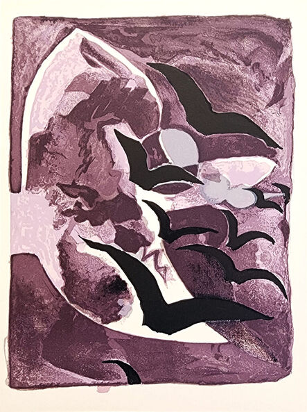 Georges Braque, ‘Les Oiseaux de Nuit’, 1964