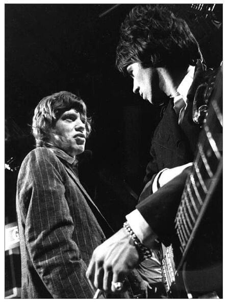 Barrie Wentzell, ‘Mick Jagger & Keith Richards, The Rolling Stones’, 1966