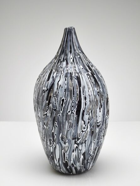 Massimo Micheluzzi, ‘black and white carved’, 2002