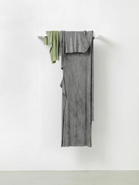 Tilo Schulz, ‘two rags (hanging)’, 2016