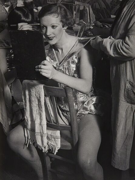 Brassaï, ‘An English girl in her dressing room at the Folies-Bergère’, circa 1932