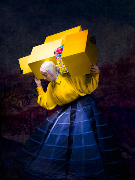 Cooper & Gorfer, ‘Israa With Yellow Boxes’, 2020