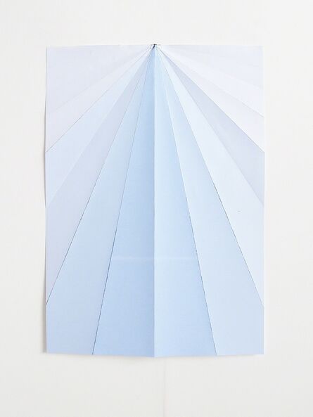 Caline Aoun, ‘Blue Paperplane’, 2015