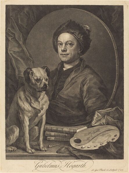 William Hogarth, ‘Gulielmus Hogarth’, 1748/1749