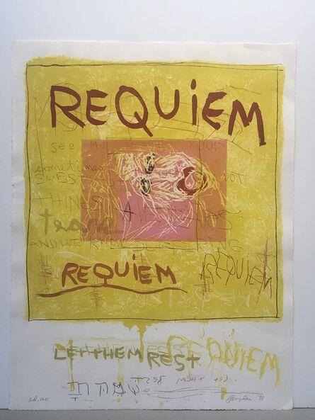Joan Snyder, ‘"Requiem/Let them rest"’, 1998
