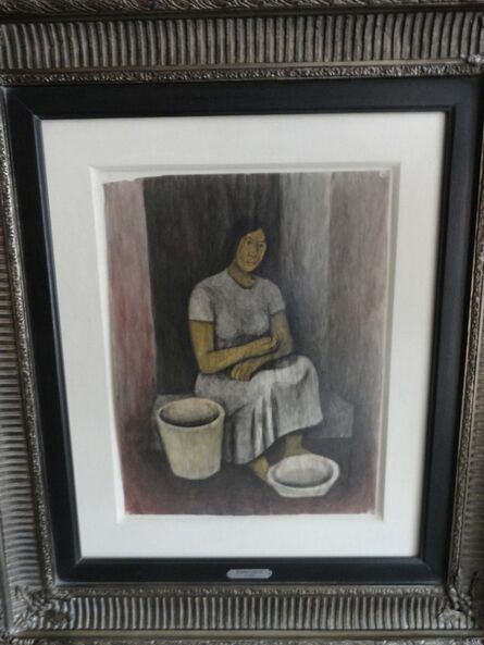 Rufino Tamayo, ‘"Vendedora de ceramica"’, ca. 1950