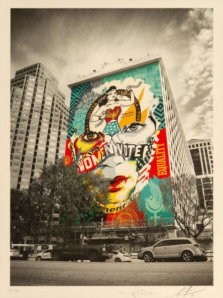 Shepard Fairey, ‘The Beauty of Lierty and Equality by Jon Furlong’, 2020