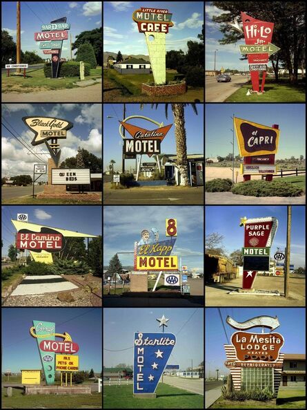 Steve Fitch, ‘Motel Signs, 1979 to 2005’
