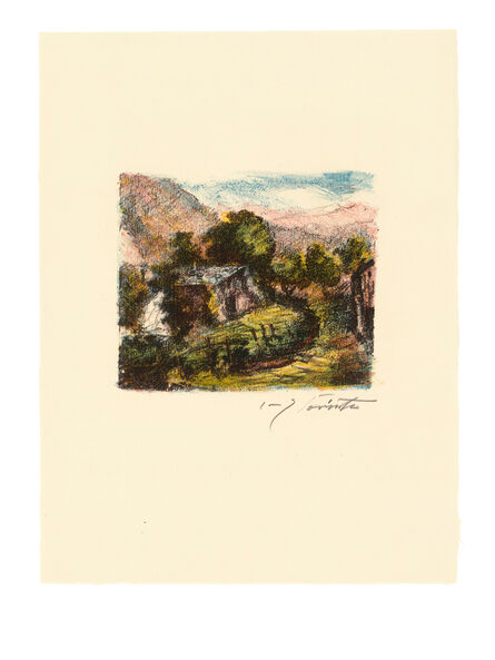 Lovis Corinth, ‘Alphütte’, 1923