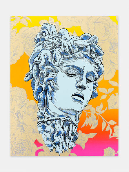 Mieke Marple, ‘Sunset Floral Medusa’, 2021