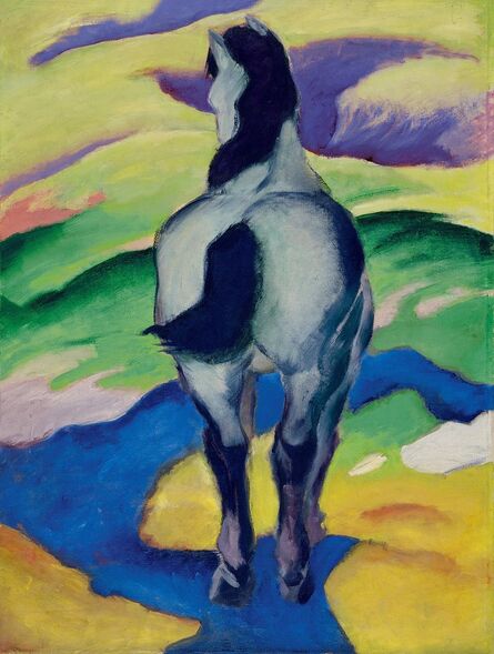 Franz Marc, ‘Blaues Pferd (Blue Horse) II’, 1911