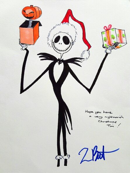Tim Burton, ‘"Hope you have a very nightmarish Christmas Tim!"’, 1994-1999