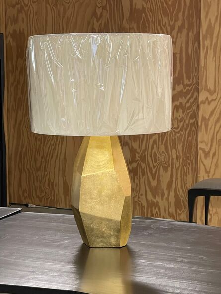 Jacques Jarrige, ‘Gilded bronze lamp "Nazca"’, 2023