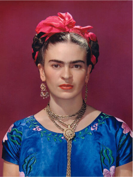 Nickolas Muray, ‘Frida Kahlo In Blue Blouse’, 1939