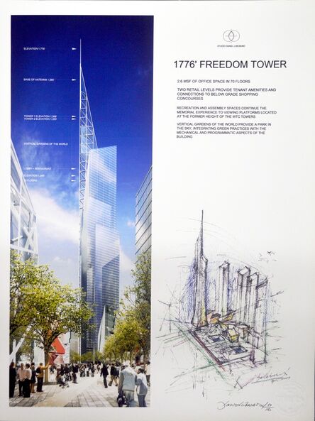 Daniel Libeskind, ‘1776' Freedom Tower’, 2004