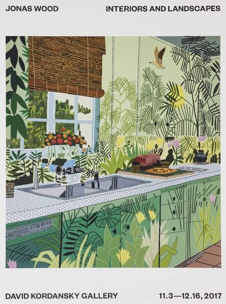 Jonas Wood, ‘Jungle kitchen’, 2017