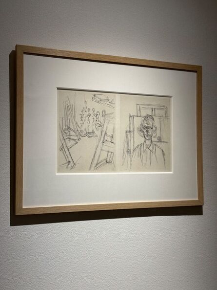 Alberto Giacometti, ‘La double vue. Avec un diptyque gravé à l’eau-forte de Alberto Giacometti. ’, 1964