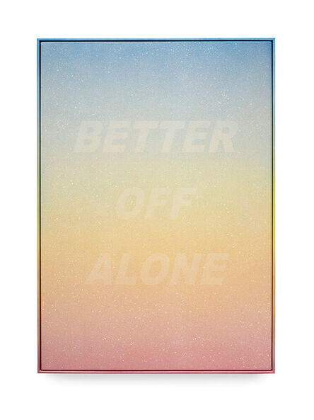 Rosie Mudge, ‘Better Off Alone (II)’, 2022