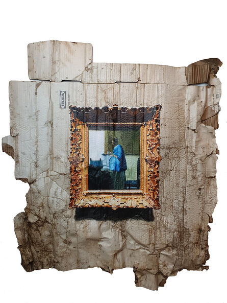Julio Anaya Cabanding, ‘Johannes Vermeer.  “Woman Reading a Letter”’, 2019