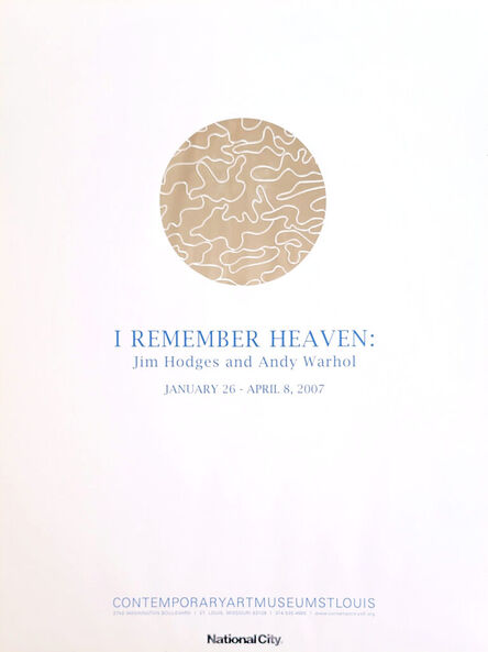 Jim Hodges, ‘I Remember Heaven (Minimal, Silver, Foil, Heaven, Contemporary, St. Louis)’, 2007