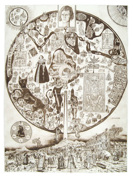 Grayson Perry, ‘Map of Nowhere (2008) (signed)’, 2008