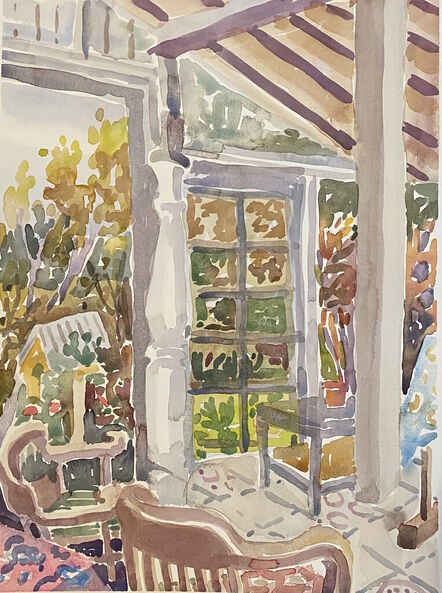 Susan Greenstein, ‘Williamstown Porch’, 2021