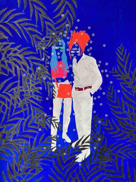 Moustapha Baïdi Oumarou, ‘Untitled, serie The blue city’, 2022
