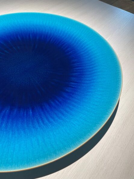 Yoshiro Kimura, ‘Vessel with Blue Glaze’, 2021