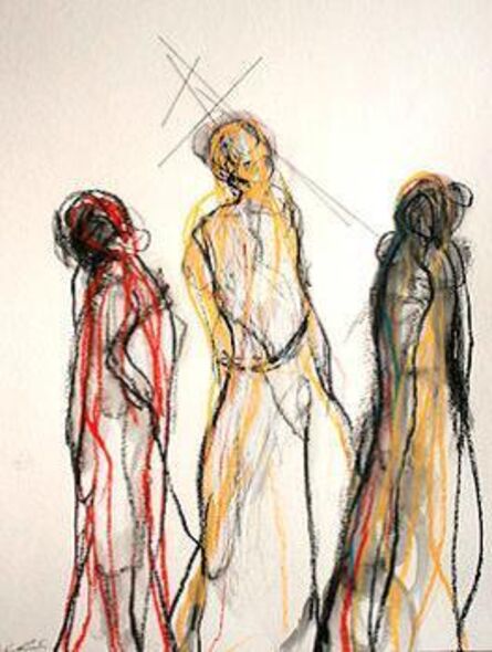 Chiharu Shiota, ‘Three people’, 2015