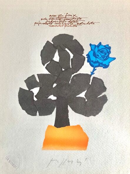 Concetto Pozzati, ‘Fiori (Flowers)’, 1976