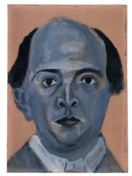 Arnold Schönberg, ‘Blue Self Portrait’, 1910