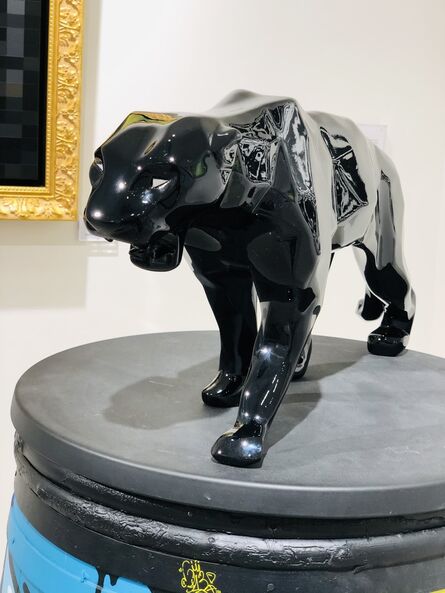 Richard Orlinski, ‘Panther black glossy’, 2021