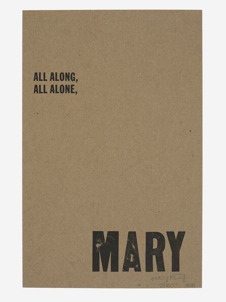 Theaster Gates, ‘All Along All Alone Mary’, 2021