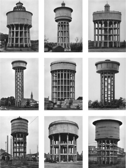 Bernd and Hilla Becher, ‘Typology Watertowers’, 1967-1997