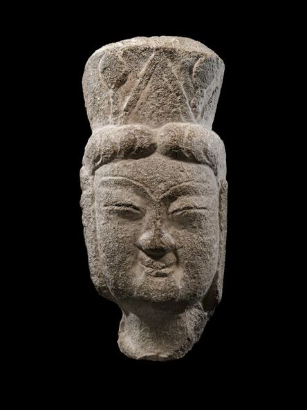 ‘Head of a Bodhisattva’, 386-534
