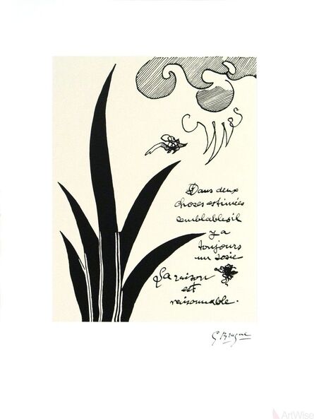 Georges Braque, ‘Dans Deux Choses’, 1993