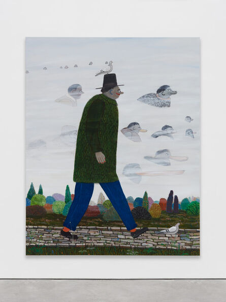 Tom Howse, ‘Pilgrim Of Yesterdays Tomorrow 2023 Acrylic on linen 200 x 160 cm’, 2023