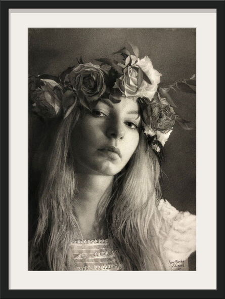 Annie Murphy-Robinson, ‘Emily With Flowers (Spring is no Longer a Rite)’, 2020