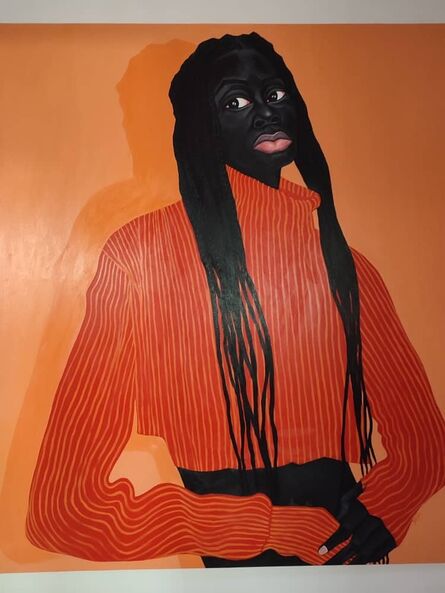 Joseph Adibleku, ‘All Orange Colour’, 2022