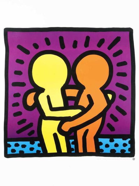 Keith Haring, ‘Untitled (Best Buddies)’, 1987