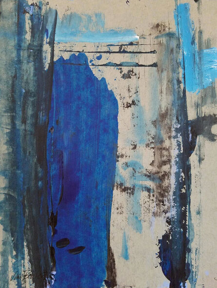 Vian Borchert, ‘Blue Shadow on Building’, 2022