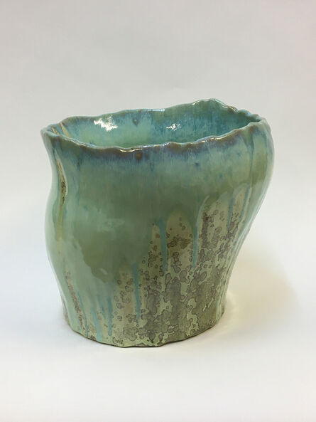 Bente Skjøttgaard, ‘Green, Turquoise Vase 2021 - 40’, 2021