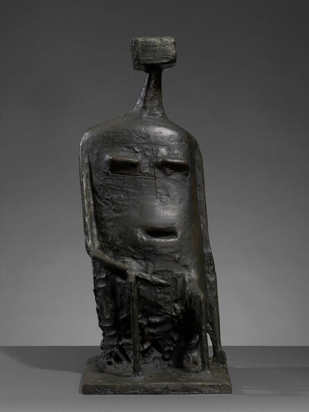Kenneth Armitage, ‘Seated Woman with Square Head (version B)’, 1957