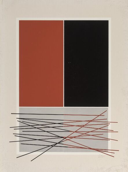 Jesús Rafael Soto, ‘Untitled (from Vibrations series)’, 1969