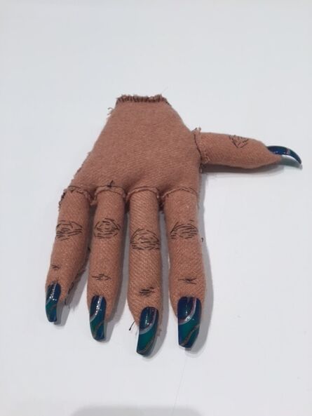 Narcissister, ‘Soft Sculpture 2 (blue nails, right hand)’, 2005-2016